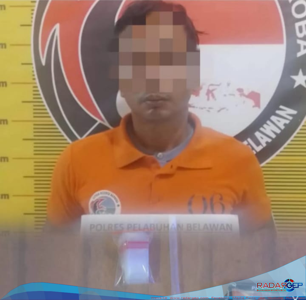 Sat Narkoba Polres Pelabuhan Belawan Kembali Tangkap Pengedar Narkoba di Komplek UKA Kelurahan Terjun